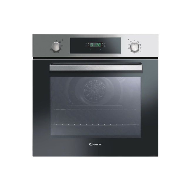Candy Pyrolytic Self Cleaning Electric Single Oven - Stainless Steel