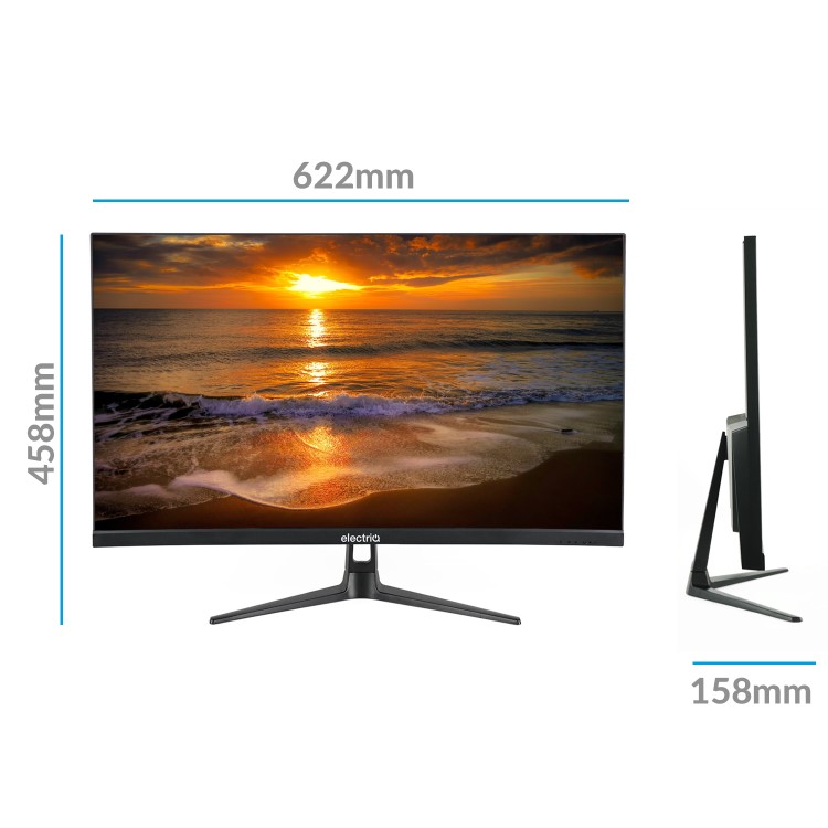 ElectriQ 27" IPS QHD FreeSync HDR Monitor