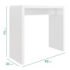 High Gloss White Console Table - Tiffany