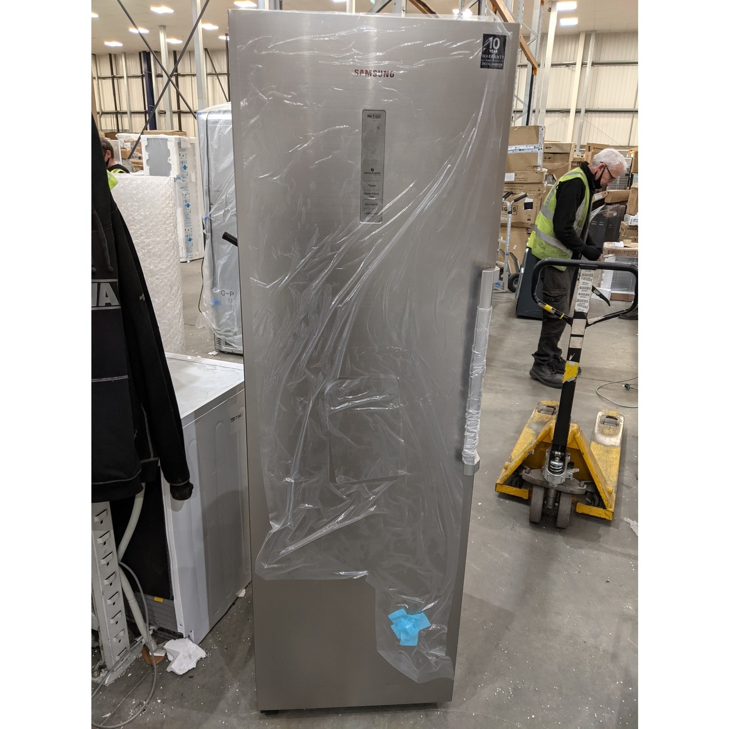 Refurbished Samsung RZ32M71257F Freestanding 315 Litre Tall Freezer