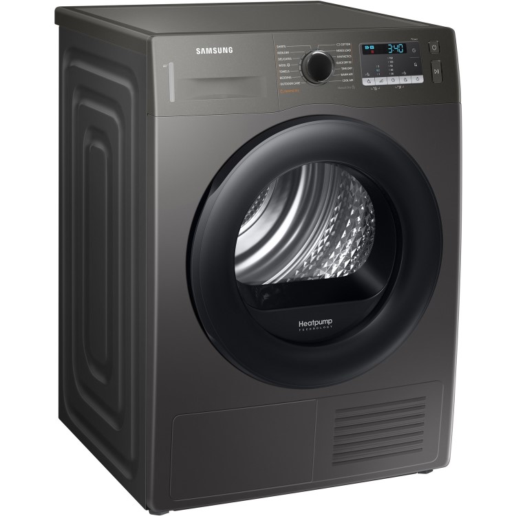 Refurbished Samsung DV90TA040AN Freestanding Heatpump 9KG Tumble Dryer Graphite