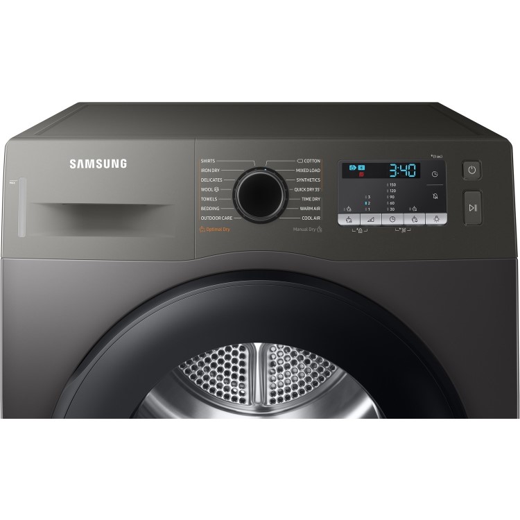 Refurbished Samsung DV90TA040AN/EU Freestanding Heat Pump 9KG Tumble Dryer