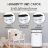 electriQ 12L Low-Energy Quiet Laundry Dehumidifier and HEPA Air Purifier