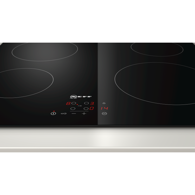 Refurbished Neff N50 T10B40X2 59cm Touch Control 4 Zone Ceramic Hob Black