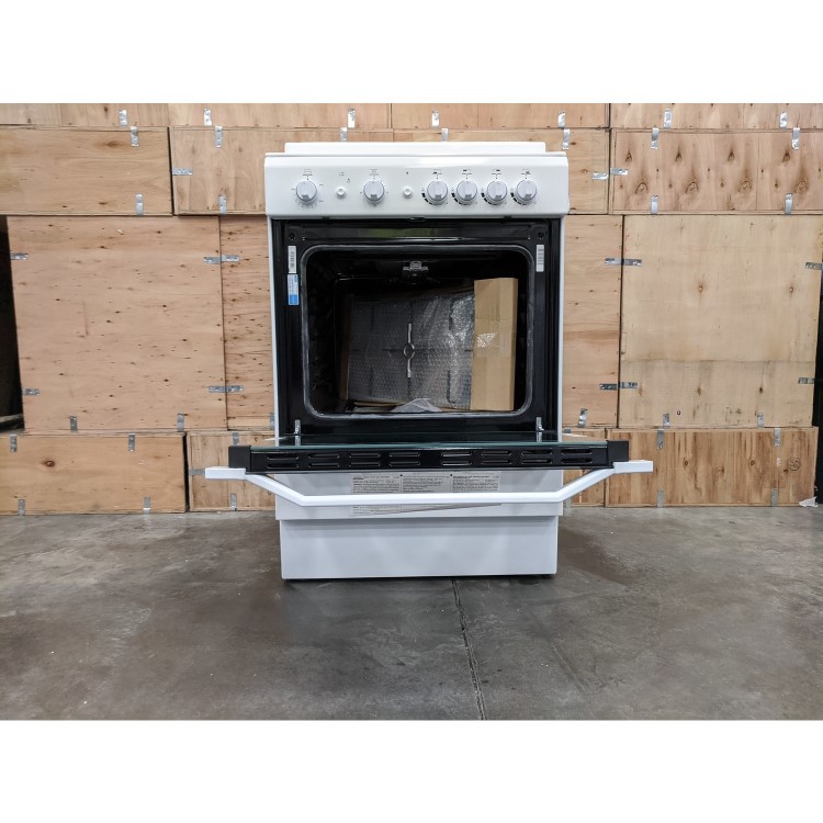 Refurbished Indesit I6GG1W 60cm Single Oven Gas Cooker White