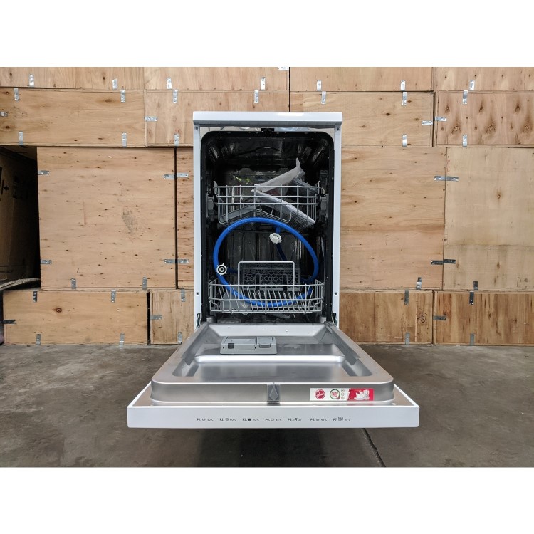 Refurbished Hoover HDPH2D1049W-80 10 Place Freestanding Dishwasher White