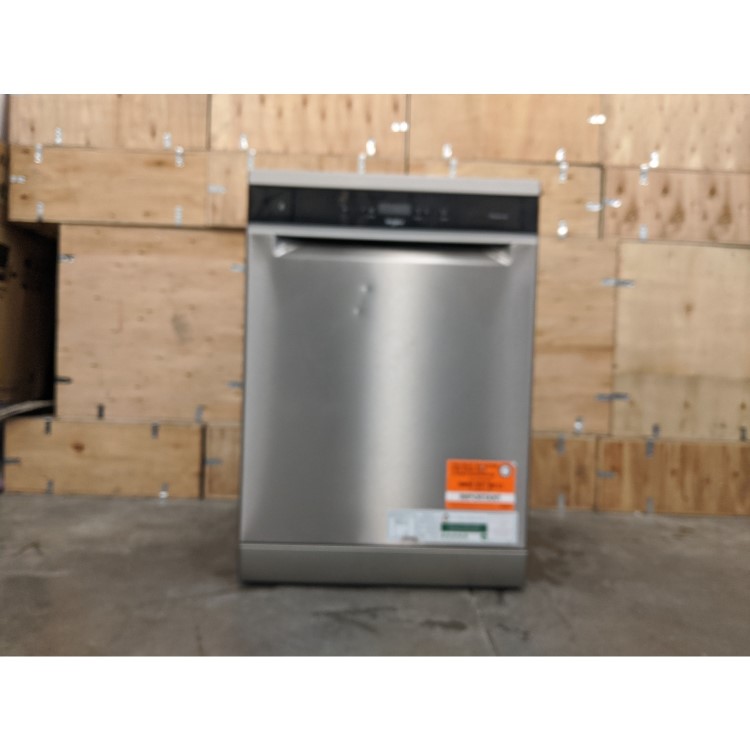 Refurbished Whirlpool WFC3C33PFXUK 14 Place Freestanding Dishwasher Silver