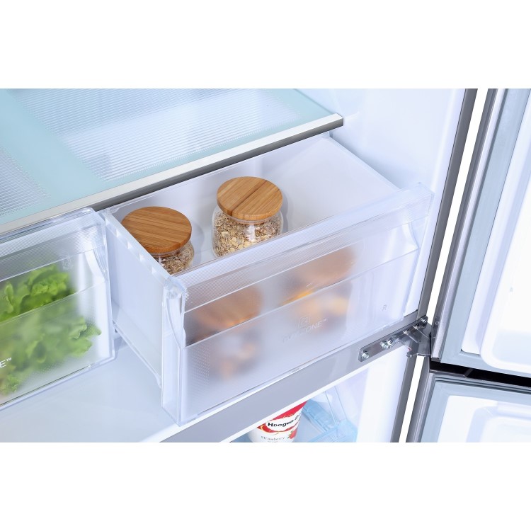 Refurbished Haier HTF-456DM6 Freestanding 456 Litre American Fridge Freezer