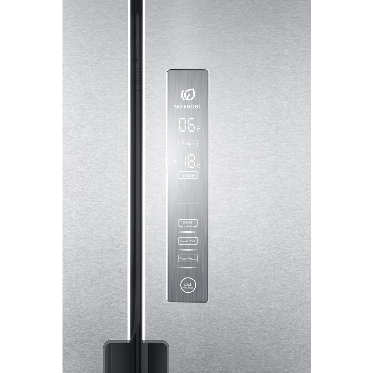 Refurbished Haier HTF-456DM6 Freestanding 456 Litre American Fridge Freezer