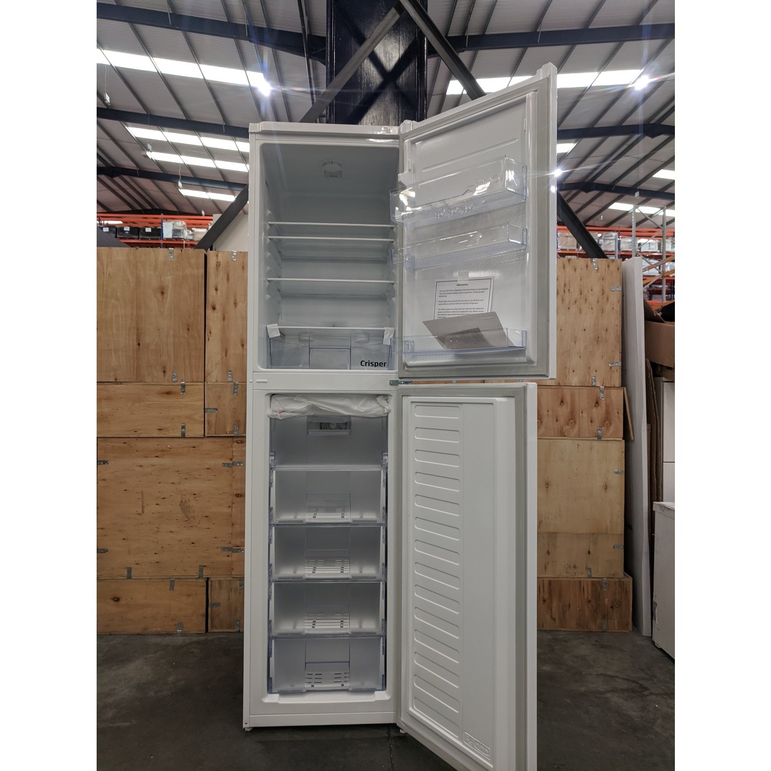 Refurbished Beko CFG1501W Freestanding 268 Litre 60 40 Fridge Freezer White Page 1 BuyItDirect.ie