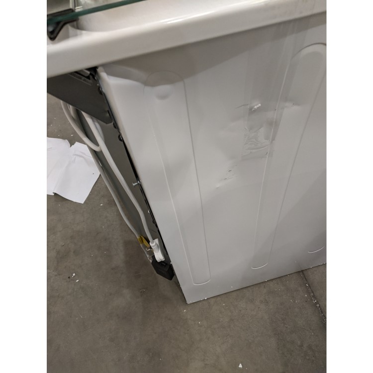 Refurbished Indesit ID5G00KMWL 50cm Double Cavity Gas Cooker with Lid White