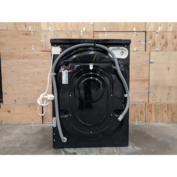 Refurbished Hotpoint NSWM963CBSUKN Freestanding 9KG 1600 Spin Washing Machine Black