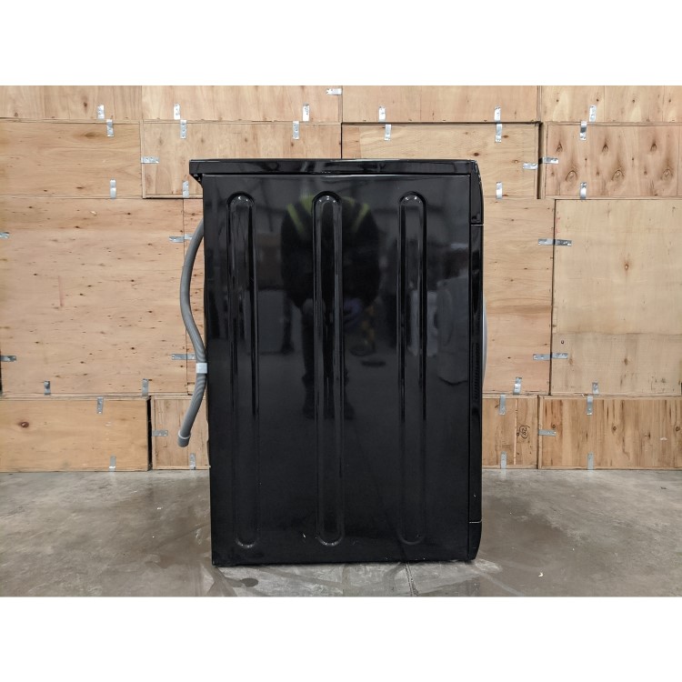 Refurbished Hotpoint NSWM963CBSUKN Freestanding 9KG 1600 Spin Washing Machine Black