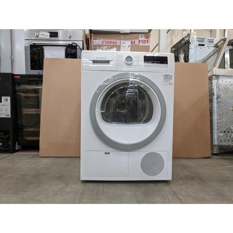 Refurbished Bosch Serie 4 WTN85201GB Freestanding Condenser 7KG Tumble Dryer White