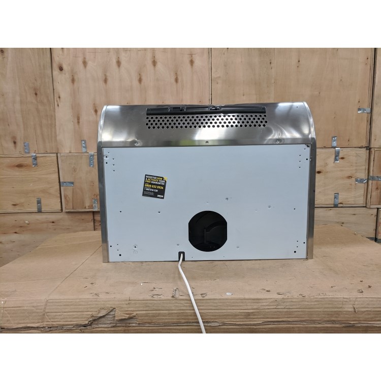 Refurbished Zanussi ZHT611X 60cm Visor Cooker Hood Stainless Steel
