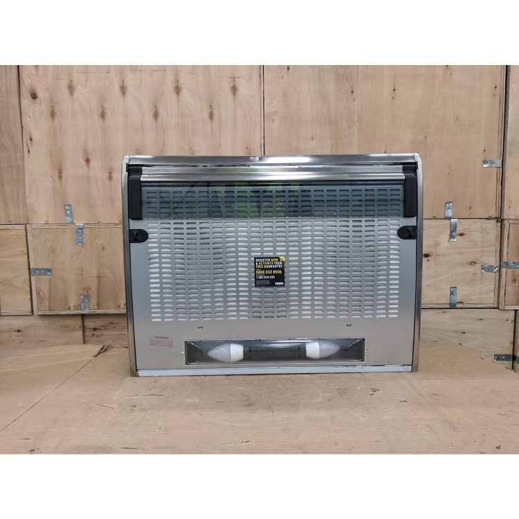 Refurbished Zanussi ZHT611X 60cm Visor Cooker Hood Stainless Steel