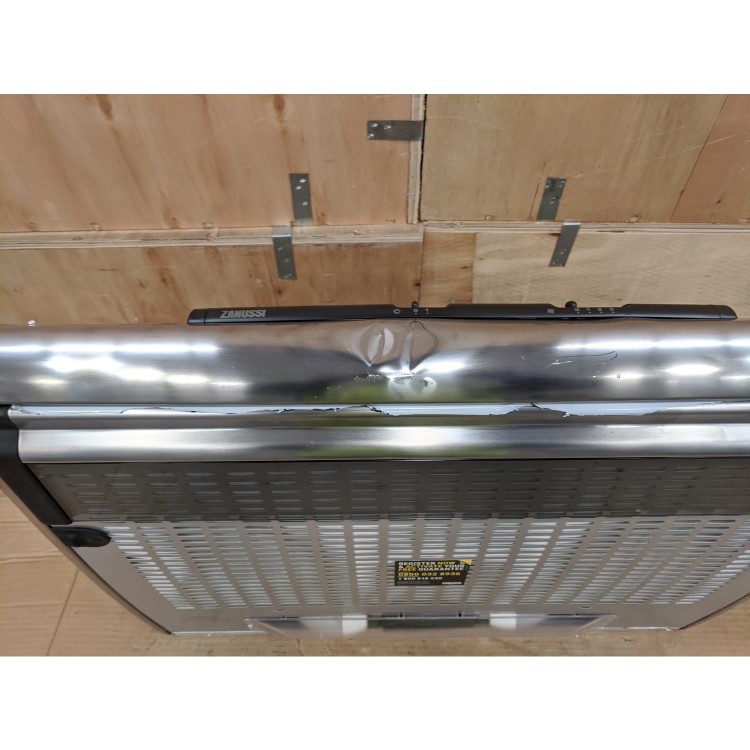 Refurbished Zanussi ZHT611X 60cm Visor Cooker Hood Stainless Steel