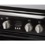 Indesit ID60C2K 60cm Double Oven Electric Cooker With Ceramic Hob - Black