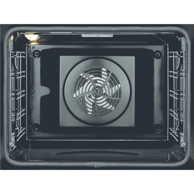Refurbished Zanussi Series 60 ZOPNX6K2 60cm Single Built In SelfClean Electric Oven Black