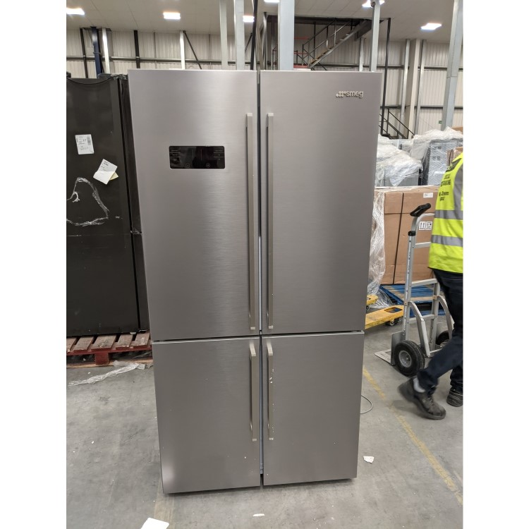 Refurbished Smeg FQ60XDF 572 Litre American Fridge Freezer Stainless Steel