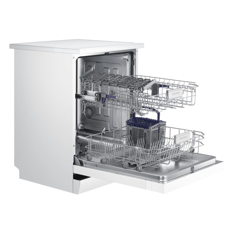 Refurbished Samsung DW60M6040FW 13 Place Freestanding Dishwasher White