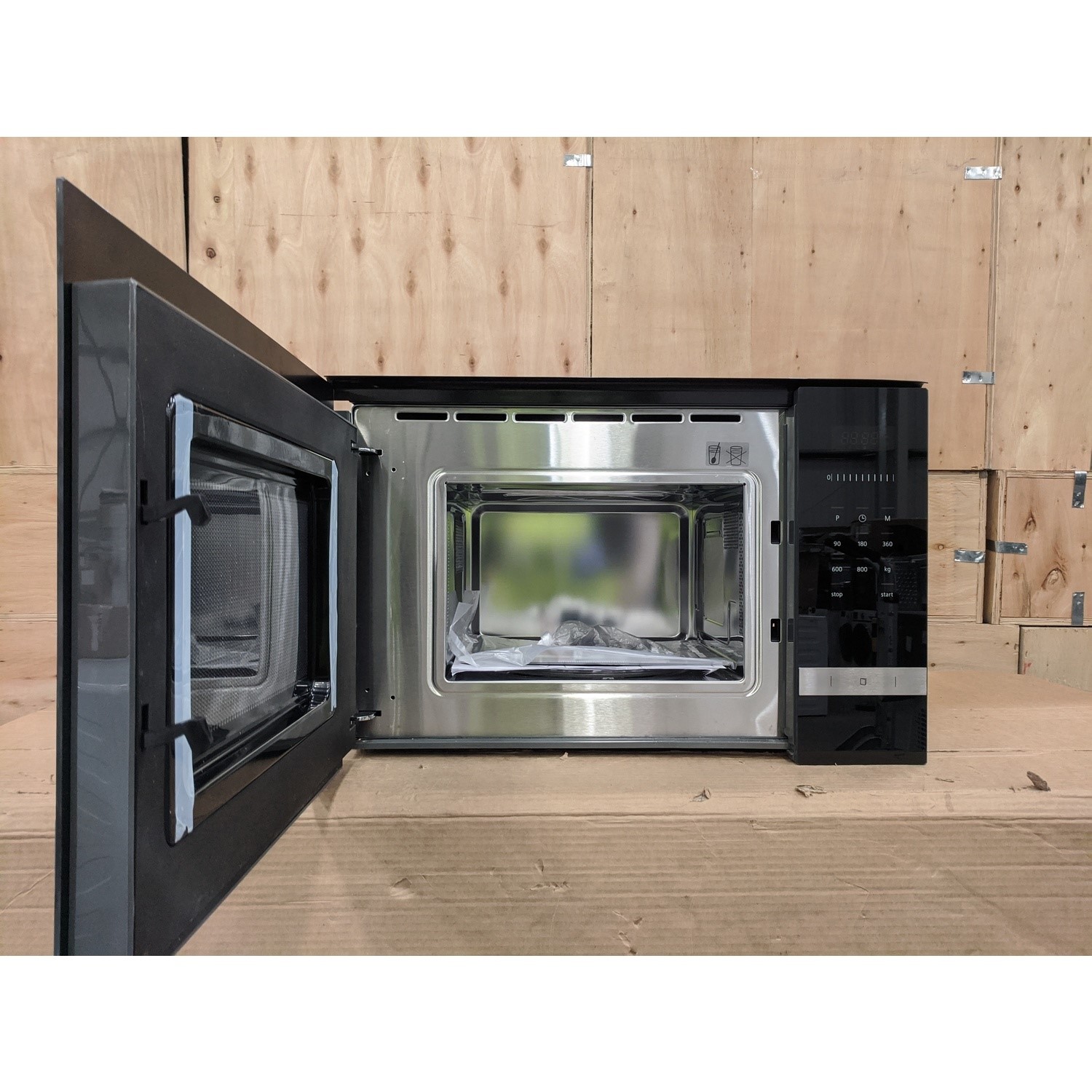 Refurbished Siemens iQ500 BF525LMS0B Built In 20L 800W Microwave
