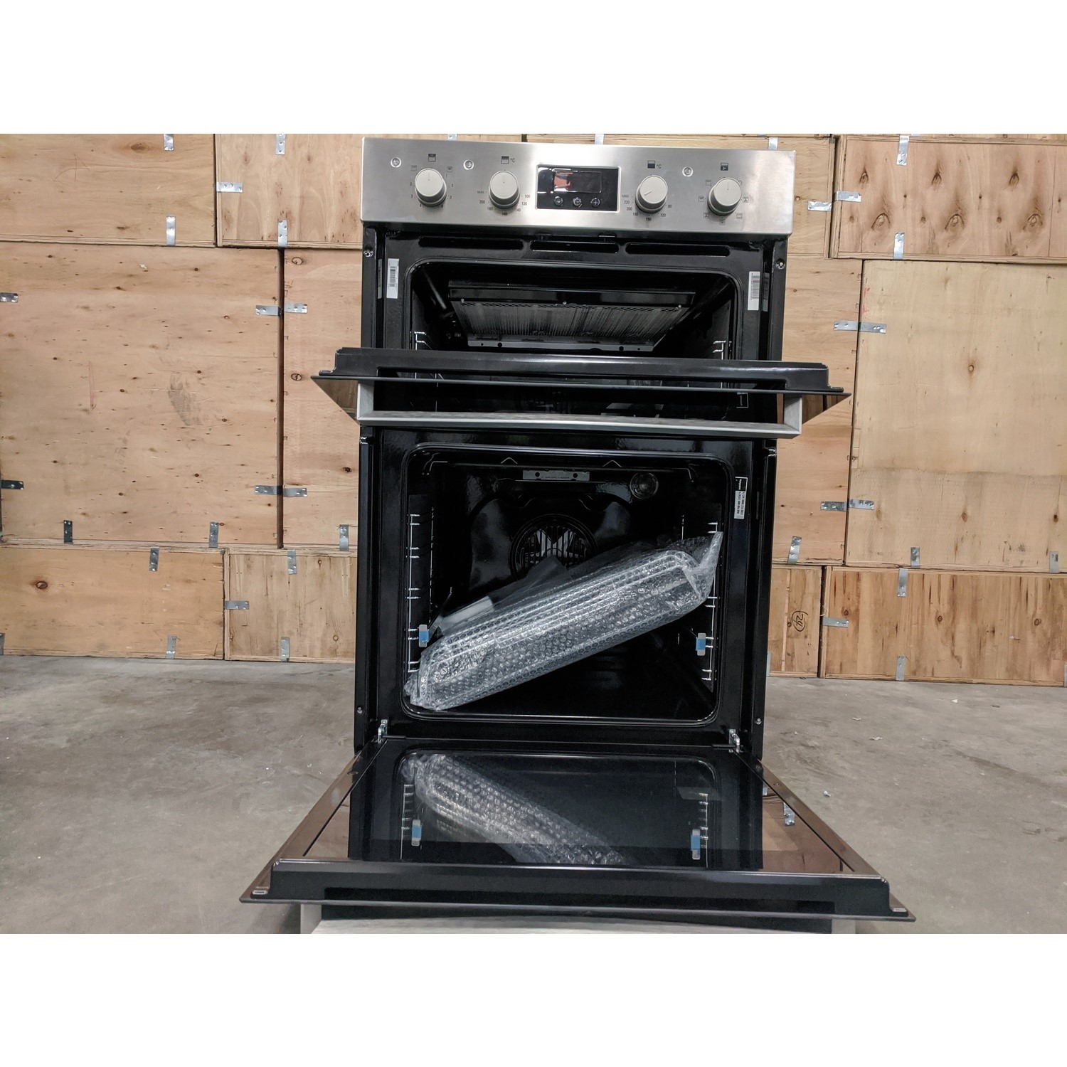 Refurbished Hotpoint Newstyle DKD3841IX 60cm Double Built In Electric