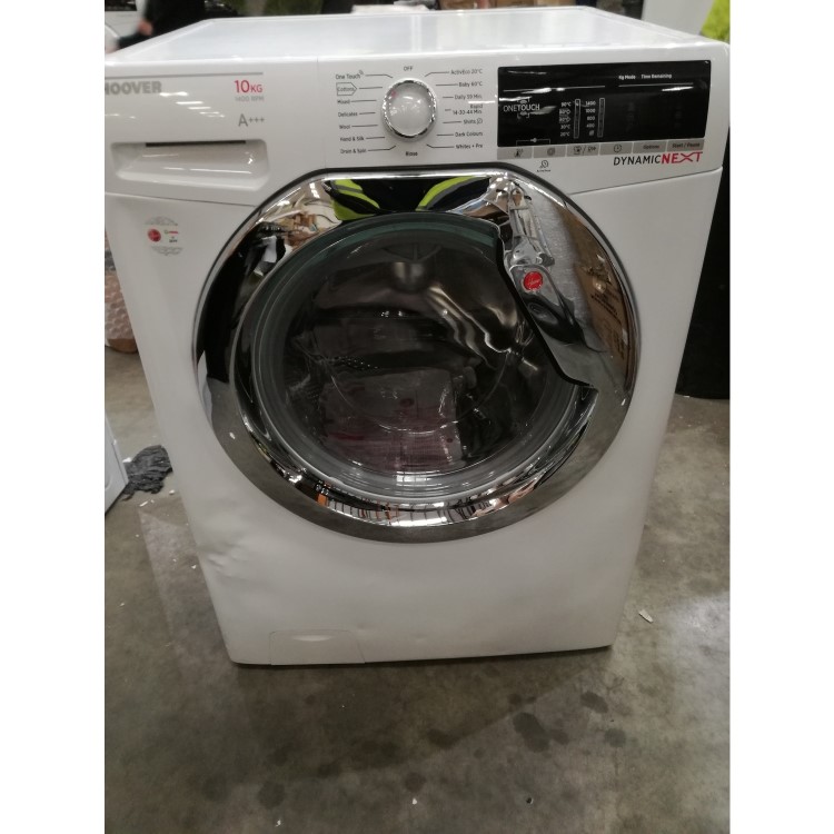 Refurbished Hoover Dynamic Next DXOA 410C3/1-80 Freestanding 9KG 1400 Spin Washing Machine