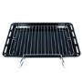 electriQ 65L 9 Function Plug In Electric Fan Single Oven - Black