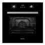 electriQ 65L 9 Function Plug In Electric Fan Single Oven - Black