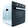 electriQ 65L 9 Function Plug In Electric Fan Single Oven - Black
