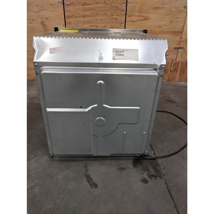 Refurbished Smeg Cucina SFP6401TVS1 60cm Single Built In Electric Oven Silver Glass