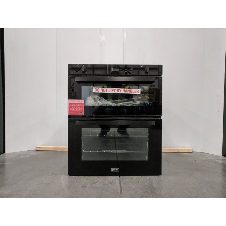 Refurbished Stoves SGB700PS 60cm Double Built Under Gas Oven Black