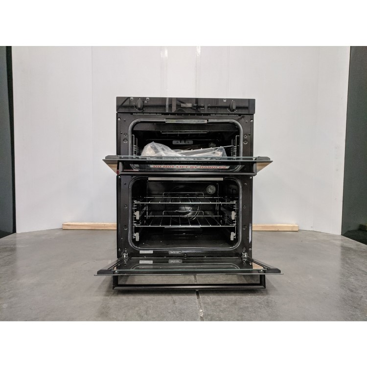 Refurbished Stoves SGB700PS 60cm Double Built Under Gas Oven Black