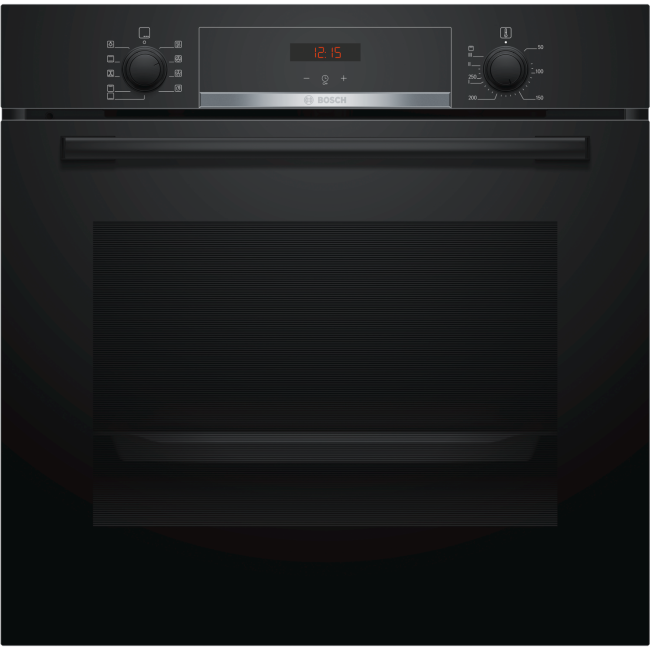Bosch Series 4 Electric Single Oven with Catalytic Cleaning - Black
