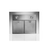 Hotpoint PHC77FLBIX 70cm Chimney Cooker Hood - Stainless Steel