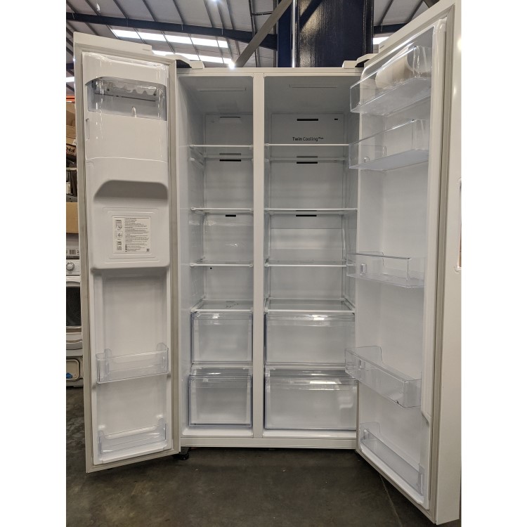 Refurbished Samsung 7 Series RS67A8810WW 609 Litre American Fridge Freezer White