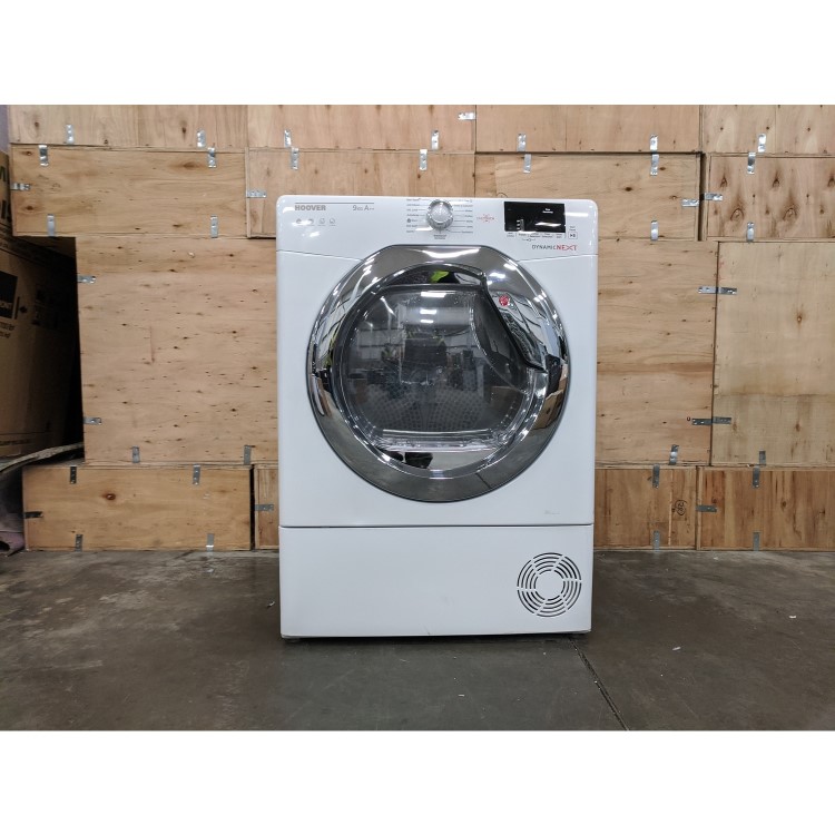 Refurbished Hoover Dynamic Next DX H9DCE Smart Freestanding Heat Pump 9KG Tumble Dryer
