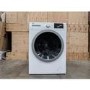 Refurbished Beko WDEX8540430W Smart Freestanding 8/5KG 1400 Spin Washer Dryer White