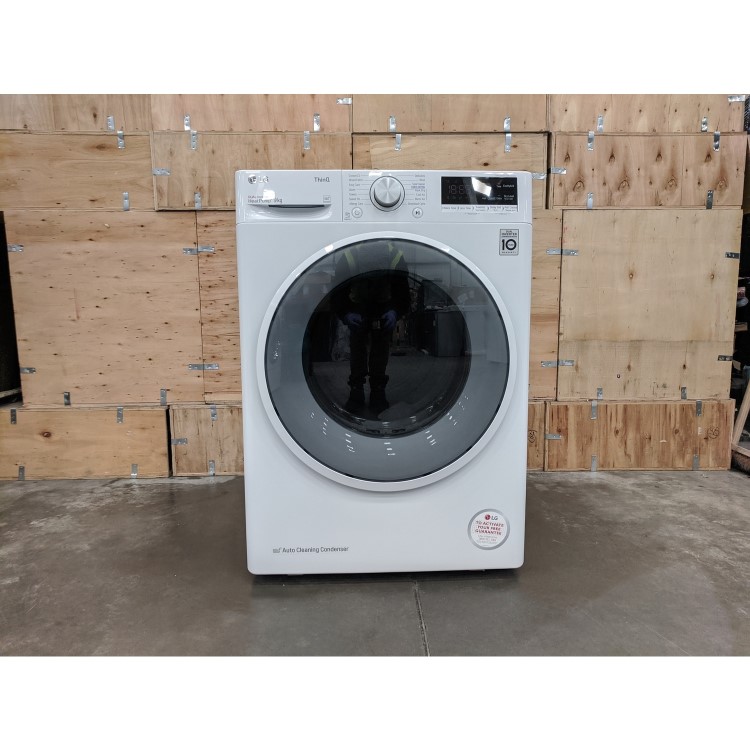 Refurbished LG FDV309W Freestanding Heat Pump 9KG Tumble Dryer White