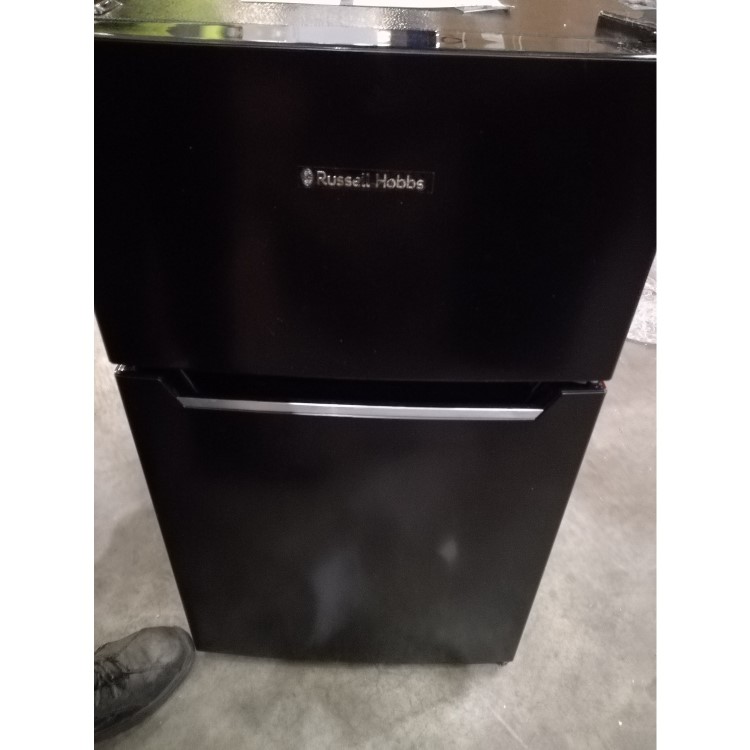 Refurbished Russell Hobbs RH47UCFF1B Freestanding 90 Litre Under Counter Top Mount Fridge Freezer Black