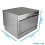 Refurbished electriQ EQDWTTS 6 Place Freestanding Dishwasher