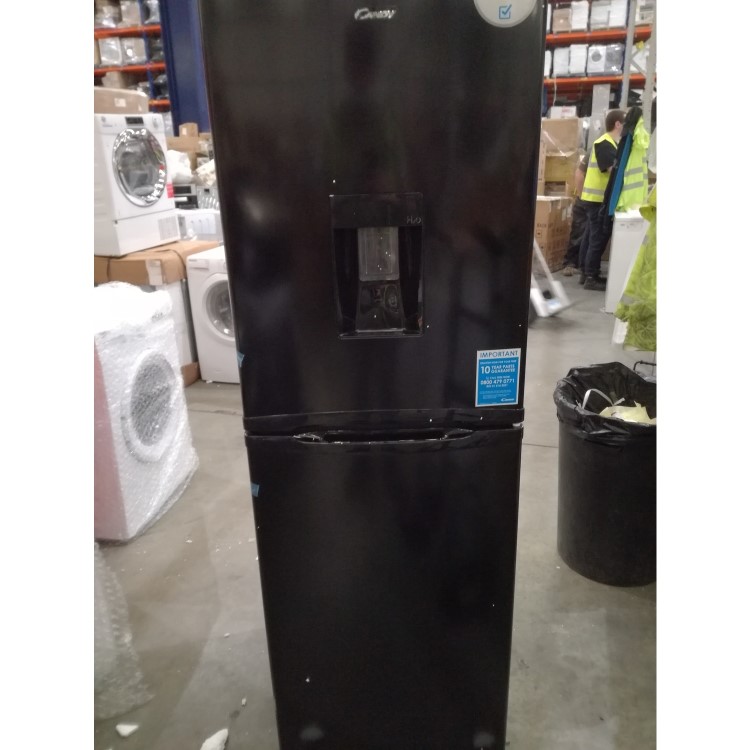 Refurbished Candy CHCS517FBWDK Freestanding 248 Litre 50/50 Fridge Freezer Black