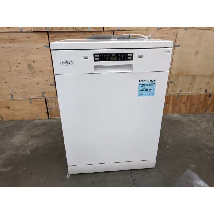 Refurbished Belling FDW150 15 Place Freestanding Dishwasher White
