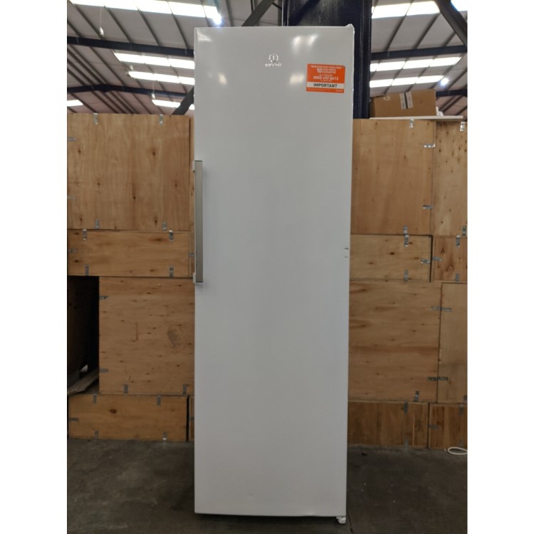 Refurbished Indesit SI81QWDUK1 Freestanding 368 Litre Upright Fridge White