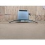 Refurbished Hoover HGM600X 60cm Curved Glass Chimney Cooker Hood Stainless Steel