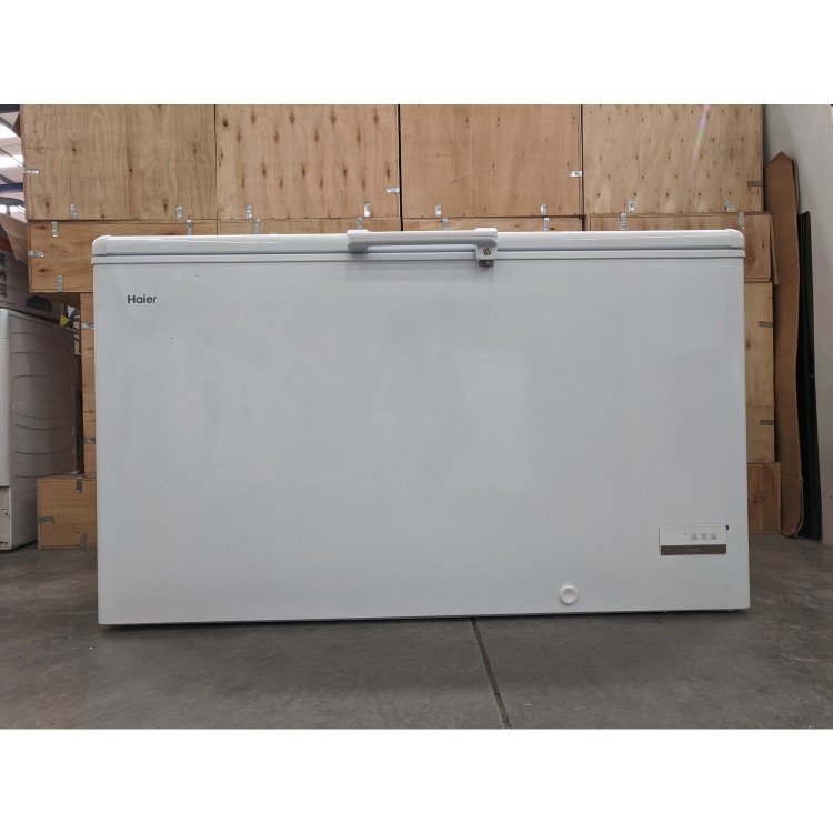 Refurbished Haier HCE429F 429 Litre Chest Freezer White