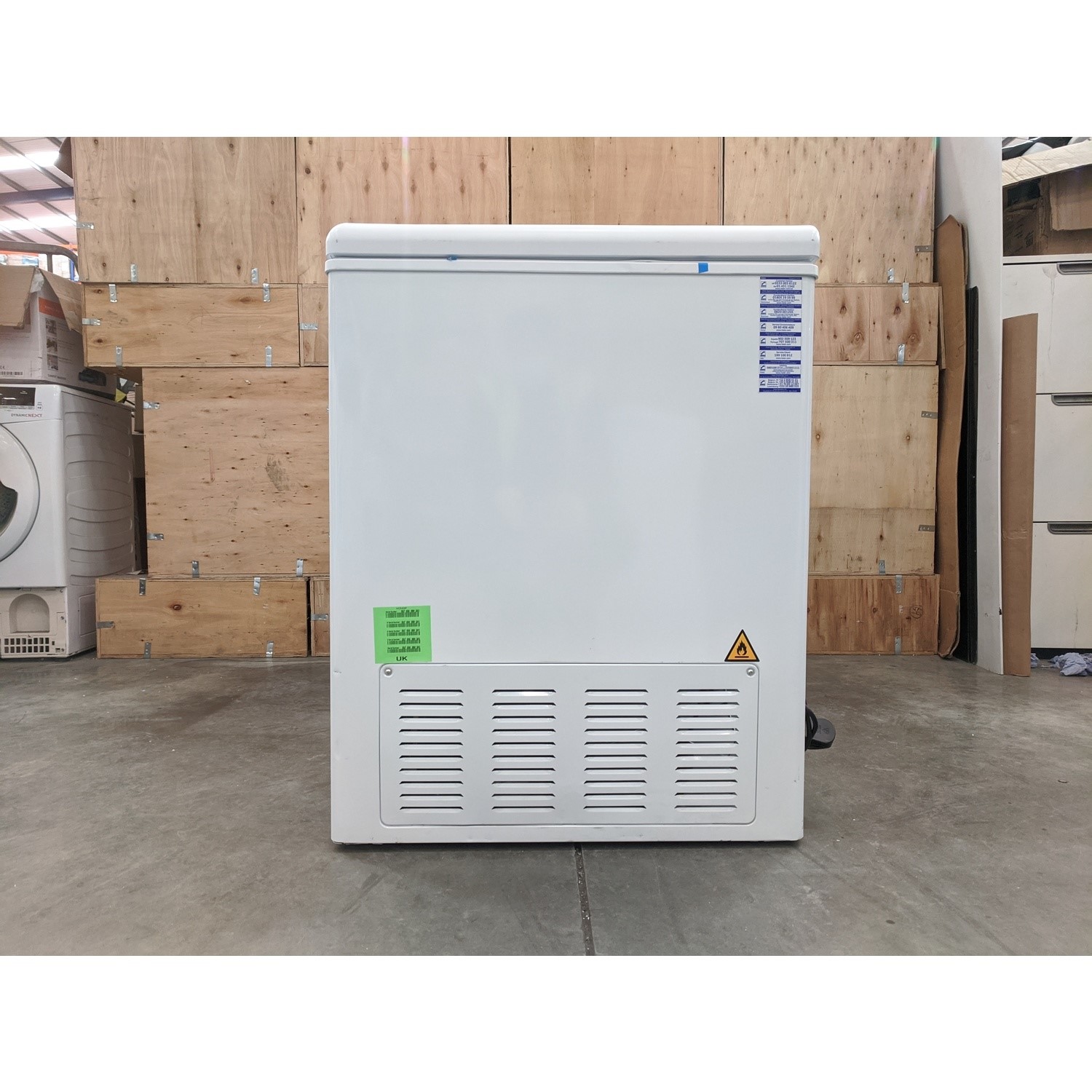 Refurbished Haier HCE429F 429 Litre Chest Freezer White BuyItDirect.ie