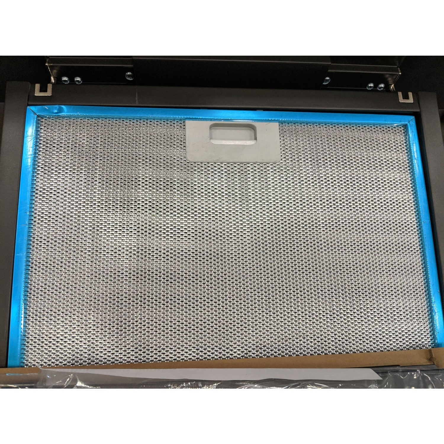 Refurbished Hotpoint PHVP87FLTK 80cm Angled Cooker Hood Black