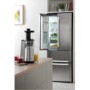 Hotpoint FFU4DX Quadrio 70cm Wide Frost Free Freestanding Fridge Freezer Stainless Steel
